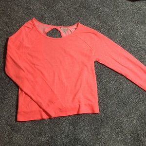 coral sweater